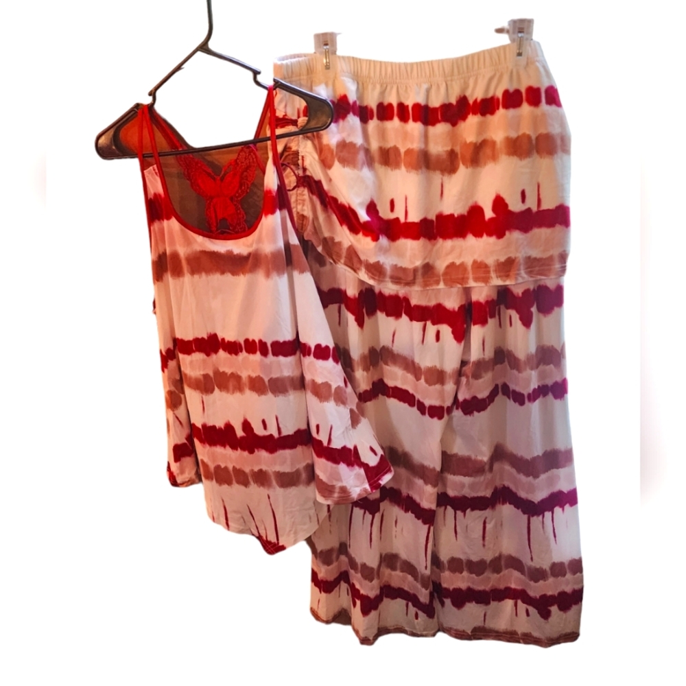 Burgundy Two Piece